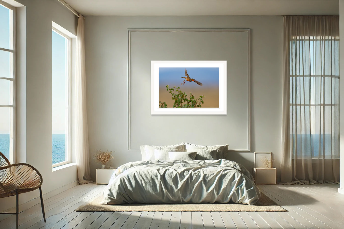 Flight Over The Grasslands