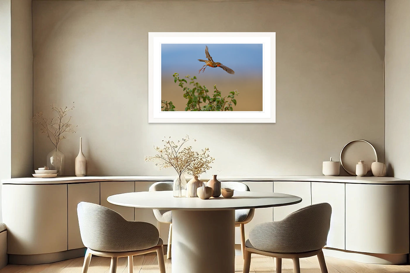 Flight Over The Grasslands