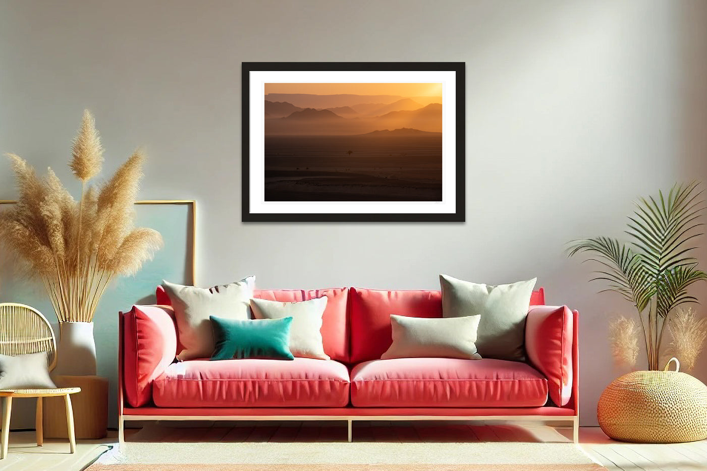 Golden Veils of the Namib