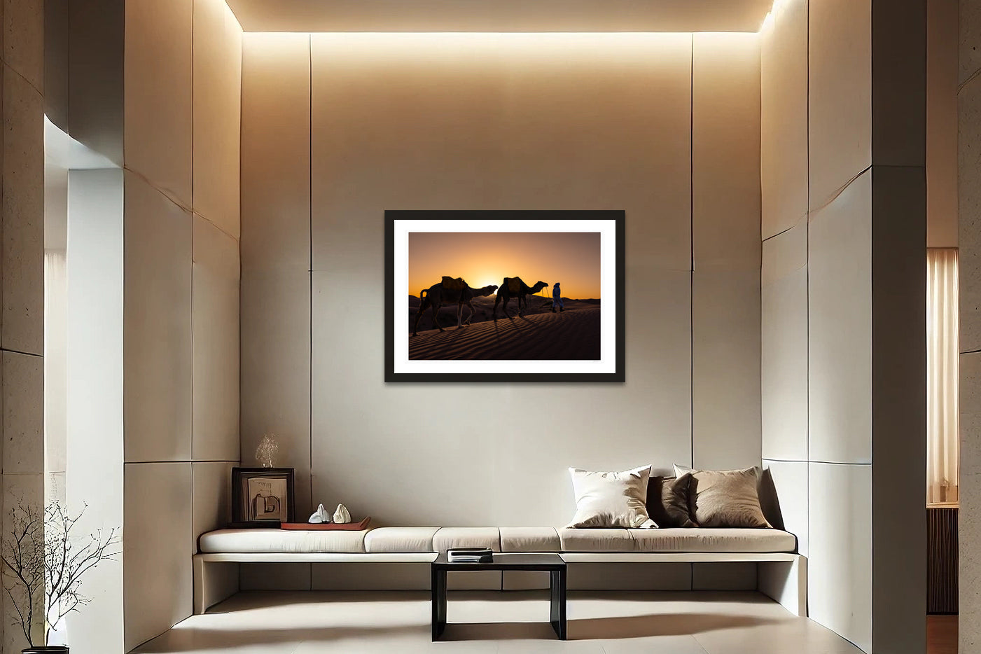 Caravan at Dusk