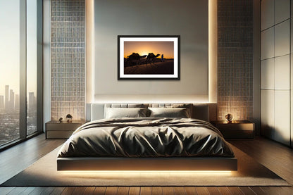 Caravan at Dusk