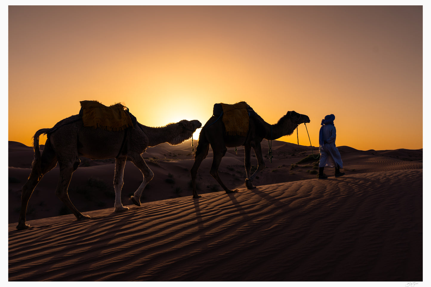 Caravan at Dusk
