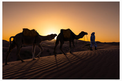 Caravan at Dusk